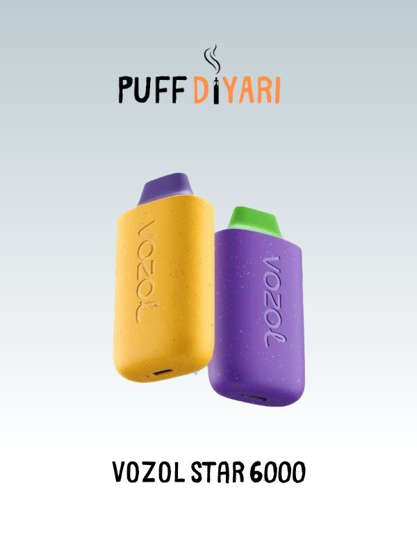 VOZOL STAR 6000 PUFF DİSPOSABLE VAPE IMAGE